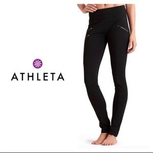 ATHLETA black moto legging